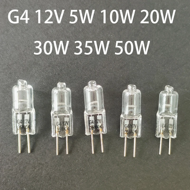 10pcs 12V G4 Halogen Bulb 12v G4 Bulb G4 Halogen Bulb Warm White Bulb Beads Crystal Lamp Halogen Bulb 5W/10W/20W/30W/35W/50W
10pcs 12V G4 Halogen Bulb 12v G4 Bulb G4 Halogen Bulb Warm White Bulb Beads Crystal Lamp Halogen Bulb 5W/10W/20W/30W/35W/50W