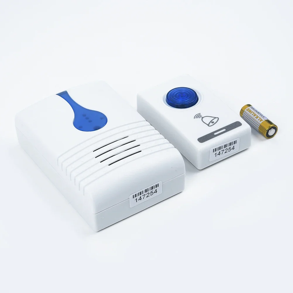 Waterproof Wireless Doorbell with 32 Tones and 100M Transmission Range for Homes Hotels and Healthcare Facilities
Waterproof Wireless Doorbell with 32 Tones and 100M Transmission Range for Homes Hotels and Healthcare Facilities