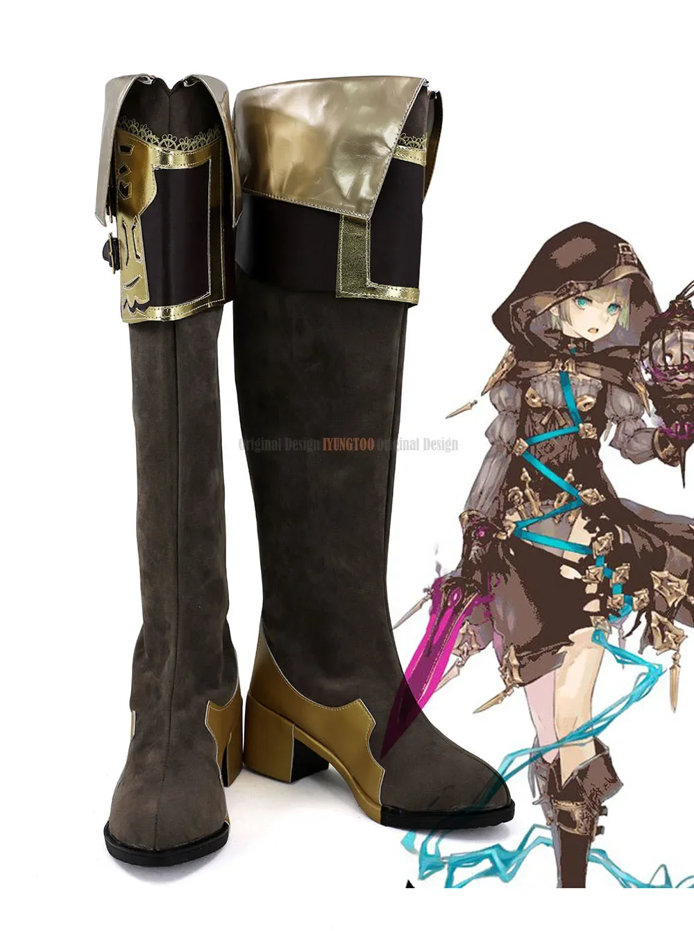 Hansel Gretel Cosplay Boots Game SINoALICE Hansel Long Boots Shoes Cosplay Custom Made Any Size
Hansel Gretel Cosplay Boots Game SINoALICE Hansel Long Boots Shoes Cosplay Custom Made Any Size