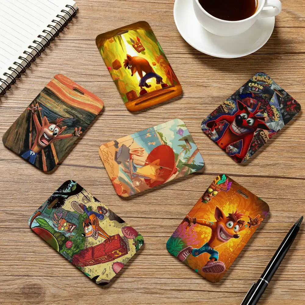 Game C-Crash Bandicoot Card Cover Bag Business Work Name Card Badge Holders Unisex Credit Card Business Bus ID Holder Case
Game C-Crash Bandicoot Card Cover Bag Business Work Name Card Badge Holders Unisex Credit Card Business Bus ID Holder Case