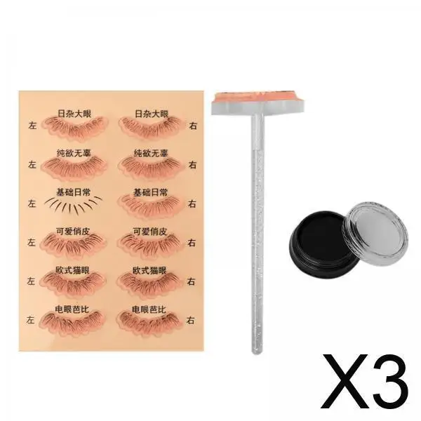 3xLazy Quick Makeup under Eyelash Template Eyelash Stamps Stencil for Exercise
3xLazy Quick Makeup under Eyelash Template Eyelash Stamps Stencil for Exercise