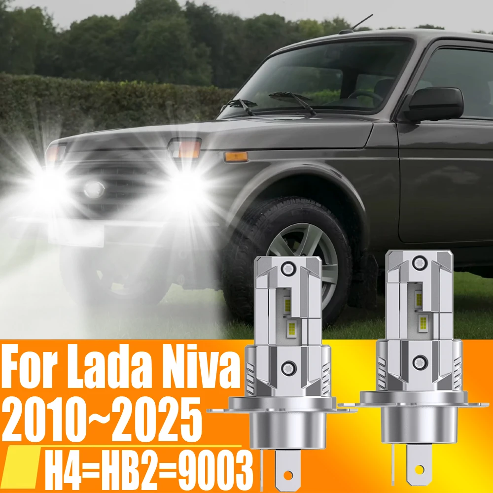 2pcs H4 HB2 9003 Led Headlight Canbus No Error Car Bulb High Power White Fog Light Diode Lamp 12v 55w For Lada Niva 2010~2025
2pcs H4 HB2 9003 Led Headlight Canbus No Error Car Bulb High Power White Fog Light Diode Lamp 12v 55w For Lada Niva 2010~2025