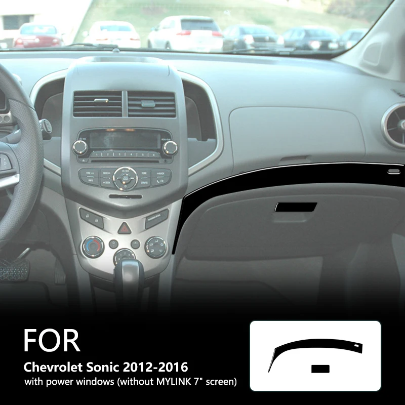 For Chevrolet Sonic 2012-2016 Glove Box Frame Brand New ABS Gloss Black Safeguard Sticker Car Interior Accessories
For Chevrolet Sonic 2012-2016 Glove Box Frame Brand New ABS Gloss Black Safeguard Sticker Car Interior Accessories
