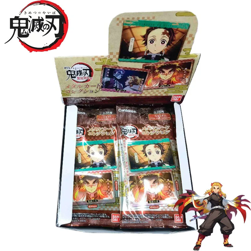 Limited Edition Demon Slayer Mugen Train Cards BANDAI Anime Flames Design Rengoku Collector's Set Anime Gift Children's Toys
Limited Edition Demon Slayer Mugen Train Cards BANDAI Anime Flames Design Rengoku Collector's Set Anime Gift Children's Toys