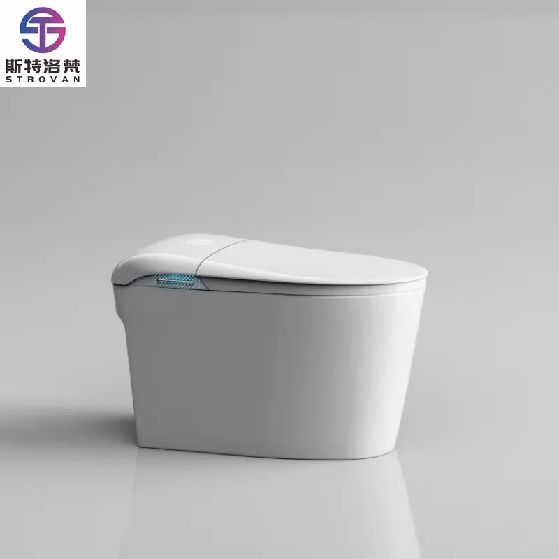 ZXHK New Design Bathroom Ceramic Automatic Intelligent Toilet With Seat Heating Automatic Flip Cover Functions Floor Mounted
ZXHK New Design Bathroom Ceramic Automatic Intelligent Toilet With Seat Heating Automatic Flip Cover Functions Floor Mounted