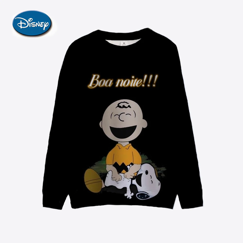 Толстовка Snoopy женская с аниме-принтом, худи с круглым вырезом, модная спортивная одежда для пар, весна-осень 2024
Толстовка Snoopy женская с аниме-принтом, худи с круглым вырезом, модная спортивная одежда для пар, весна-осень 2024