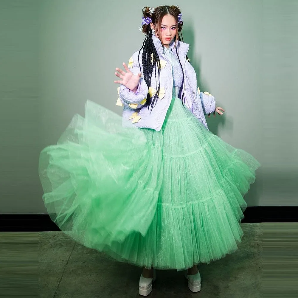 Потрясающие зеленые драпированные пышные юбки-туту для девочек на день рождения, на заказ, 2026, для девичника
Потрясающие зеленые драпированные пышные юбки-туту для девочек на день рождения, на заказ, 2026, для девичника