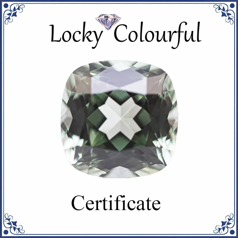 Lab Grown Sapphire Square Cushion Shape Green Color Charm Beads for Diy Jewelry Making Ring Material Selectable AGL Certificate
Lab Grown Sapphire Square Cushion Shape Green Color Charm Beads for Diy Jewelry Making Ring Material Selectable AGL Certificate
