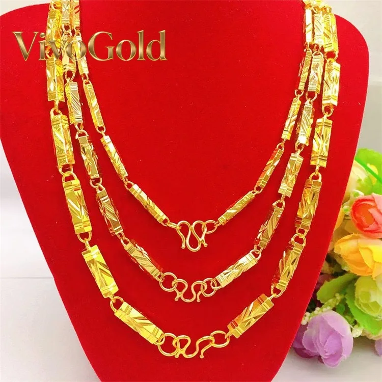 VivoGold9999 genuine gold necklace 24K gold men's necklace twisted chain faucet twisted rope bamboo knot high-end jewelry gold n
VivoGold9999 genuine gold necklace 24K gold men's necklace twisted chain faucet twisted rope bamboo knot high-end jewelry gold n