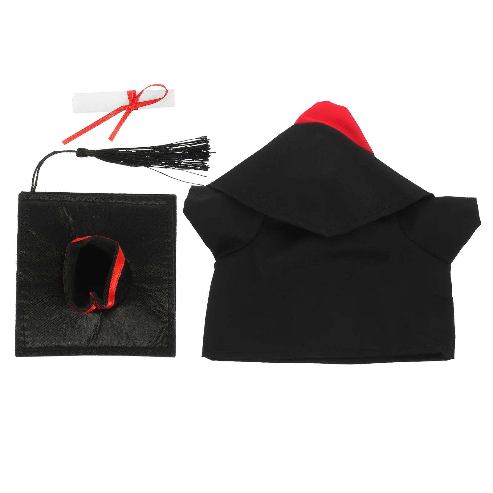 Toy Graduation Suit Tiny Stuffed Animal Children's Gowns Filling Mini Black Cap for
Toy Graduation Suit Tiny Stuffed Animal Children's Gowns Filling Mini Black Cap for