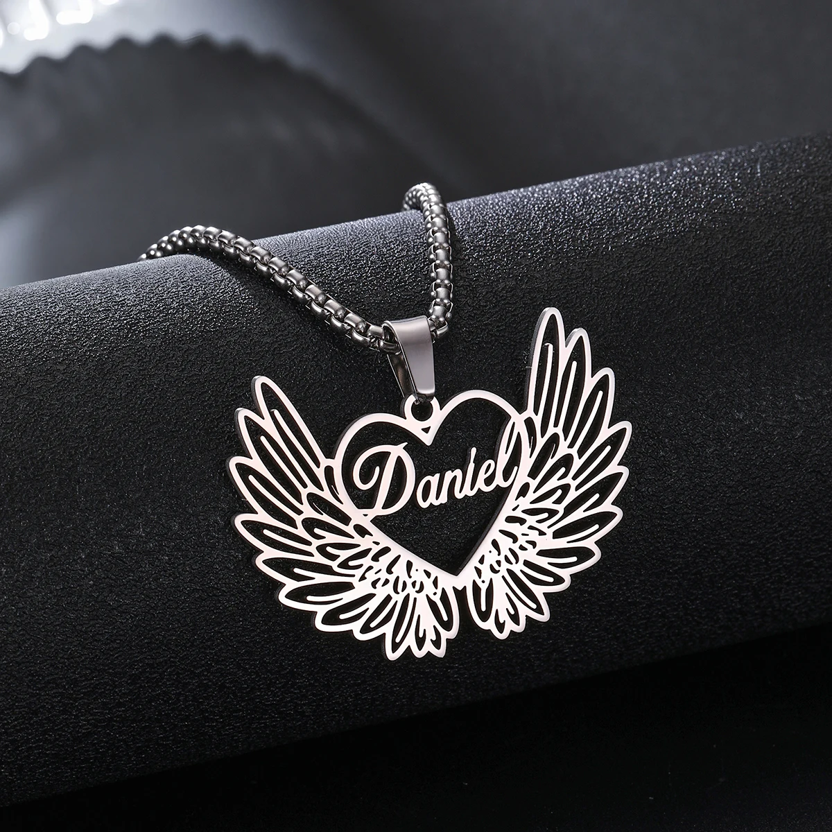 Custom Heart Name Necklace Jewelry Stainless Steel Silver Color Nameplate Pendant Personalized Necklace Women Daily Wearing
Custom Heart Name Necklace Jewelry Stainless Steel Silver Color Nameplate Pendant Personalized Necklace Women Daily Wearing