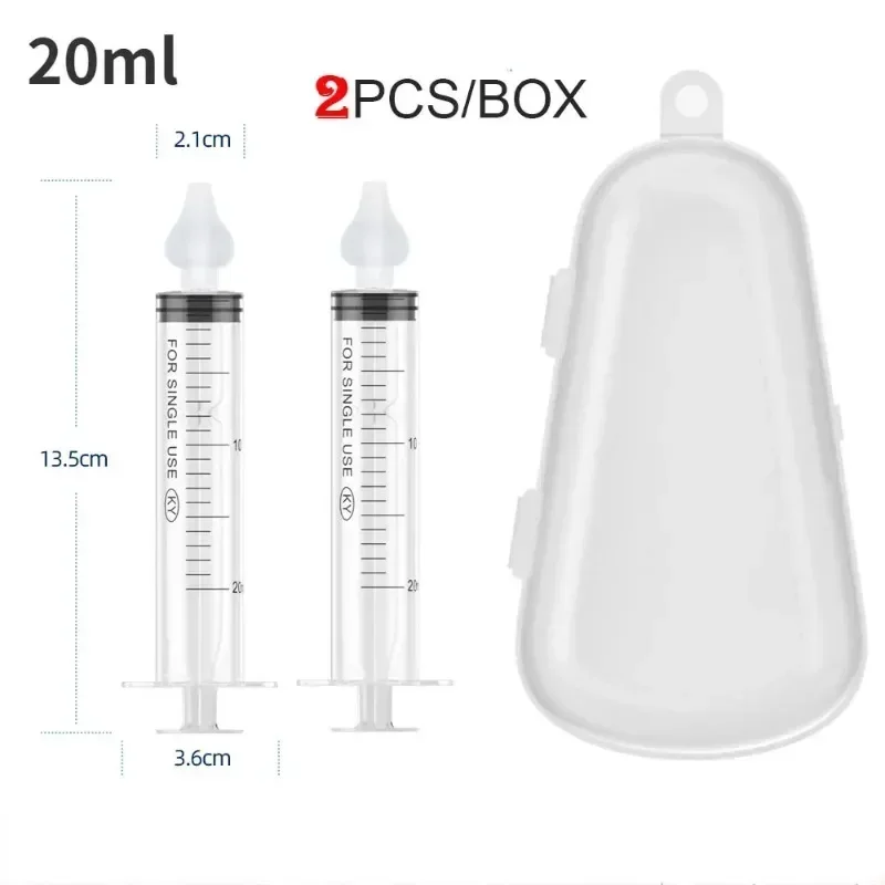 vvocci 2PcsBaby Nose Clean box 20ML Needle Tube Infant Baby Care Nasal Aspirator Cleaner Rhinitis Nasal Washer Baby Nose Cleaner
vvocci 2PcsBaby Nose Clean box 20ML Needle Tube Infant Baby Care Nasal Aspirator Cleaner Rhinitis Nasal Washer Baby Nose Cleaner