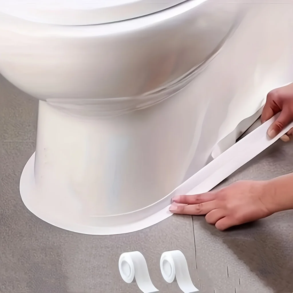 1pcs Rolls Super Strong Waterproof Self-Adhesive Sealant Tape | Ideal for Bathroom, Kitchen, Toilet, Sink, Shower, Bathtub - Easy Application, Flexible Material, And Home Renovation
1pcs Rolls Super Strong Waterproof Self-Adhesive Sealant Tape | Ideal for Bathroom, Kitchen, Toilet, Sink, Shower, Bathtub - Easy Application, Flexible Material, And Home Renovation