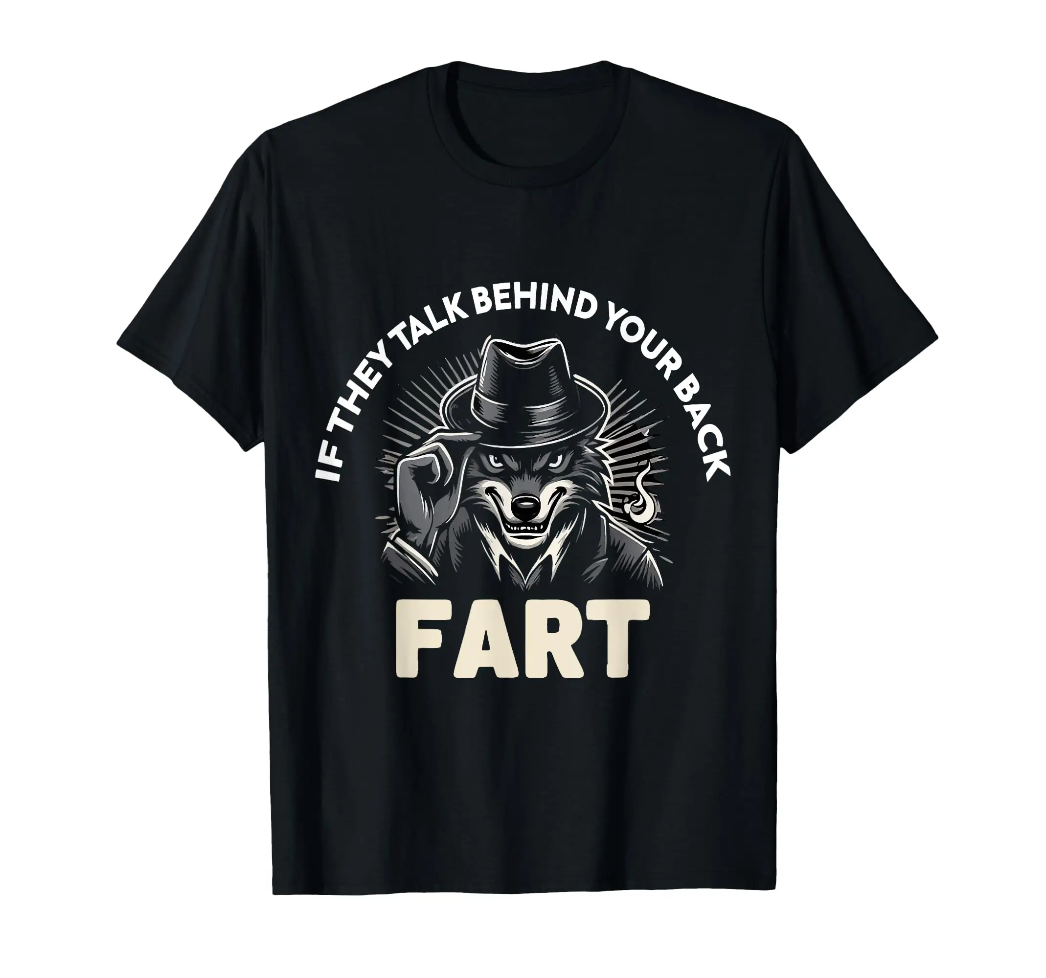 Cool Wolf T-Shirt If They Talk Behind Your Back Fart for Men Short Sleeve Cotton Daily Travel Summer Breathable Sports Fashion
Cool Wolf T-Shirt If They Talk Behind Your Back Fart for Men Short Sleeve Cotton Daily Travel Summer Breathable Sports Fashion