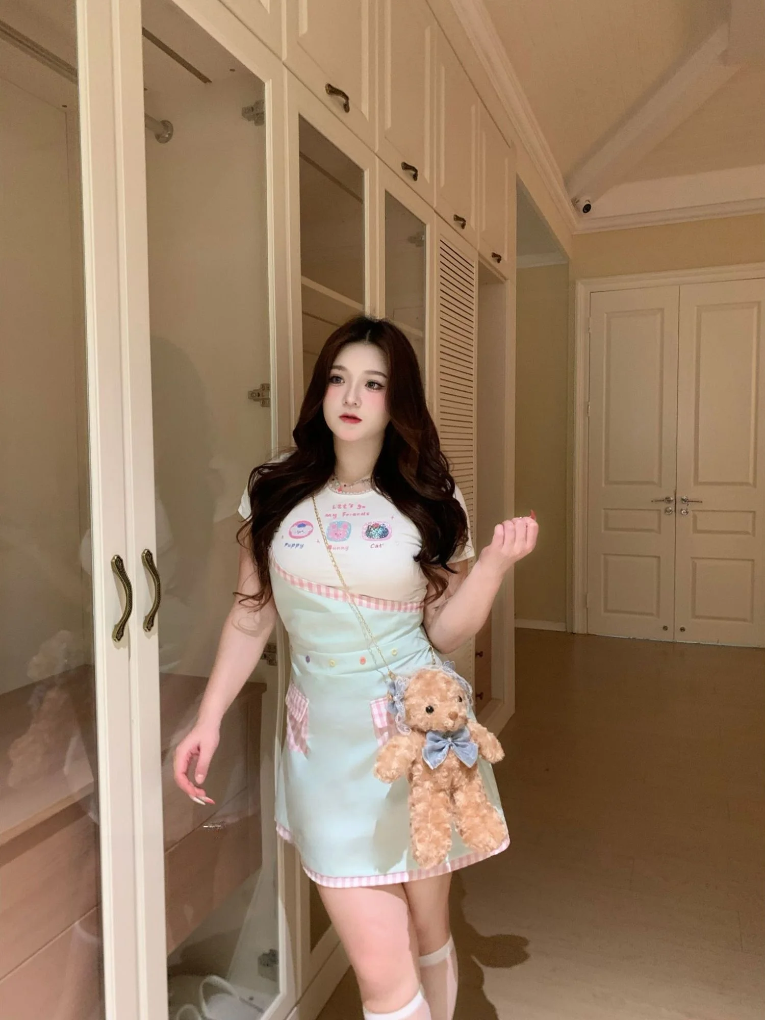 Sweet Summer Grapefruit Melon Jam Dungaree Set Shoulder Strap plus Size Girl's Dopaamine Single Shoulder Strap Skirt Ensemble
Sweet Summer Grapefruit Melon Jam Dungaree Set Shoulder Strap plus Size Girl's Dopaamine Single Shoulder Strap Skirt Ensemble