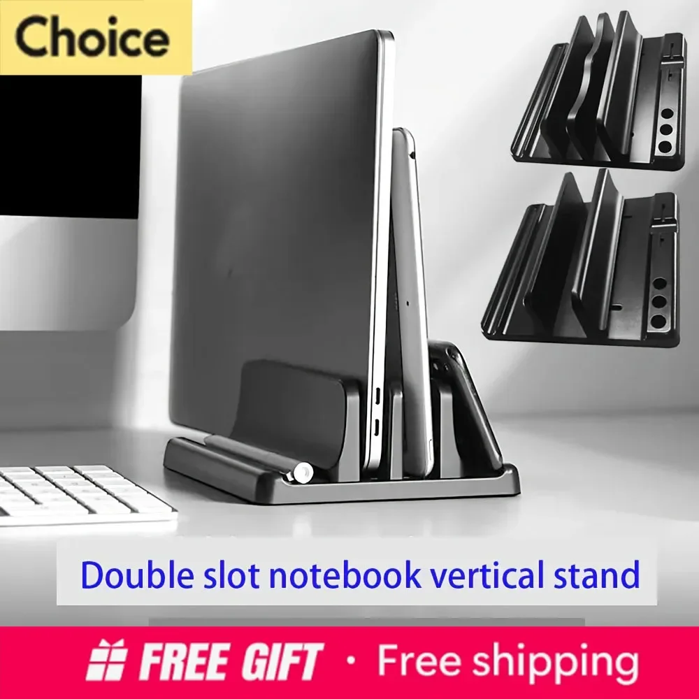 1pcs/2pcs Multifunctional Adjustable Vertical Laptop Stand Dual-Slot Desk Organizer For Ablets Phones Space-Saving Holder For
1pcs/2pcs Multifunctional Adjustable Vertical Laptop Stand Dual-Slot Desk Organizer For Ablets Phones Space-Saving Holder For