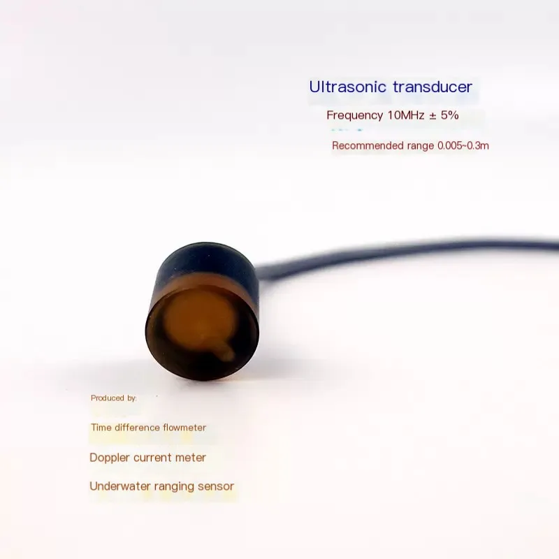 10MHz Ultrasonic Transducer Piezoelectric Ceramic Sensor High Frequency Probe Flow Meter Distance Meter Flow Meter
10MHz Ultrasonic Transducer Piezoelectric Ceramic Sensor High Frequency Probe Flow Meter Distance Meter Flow Meter