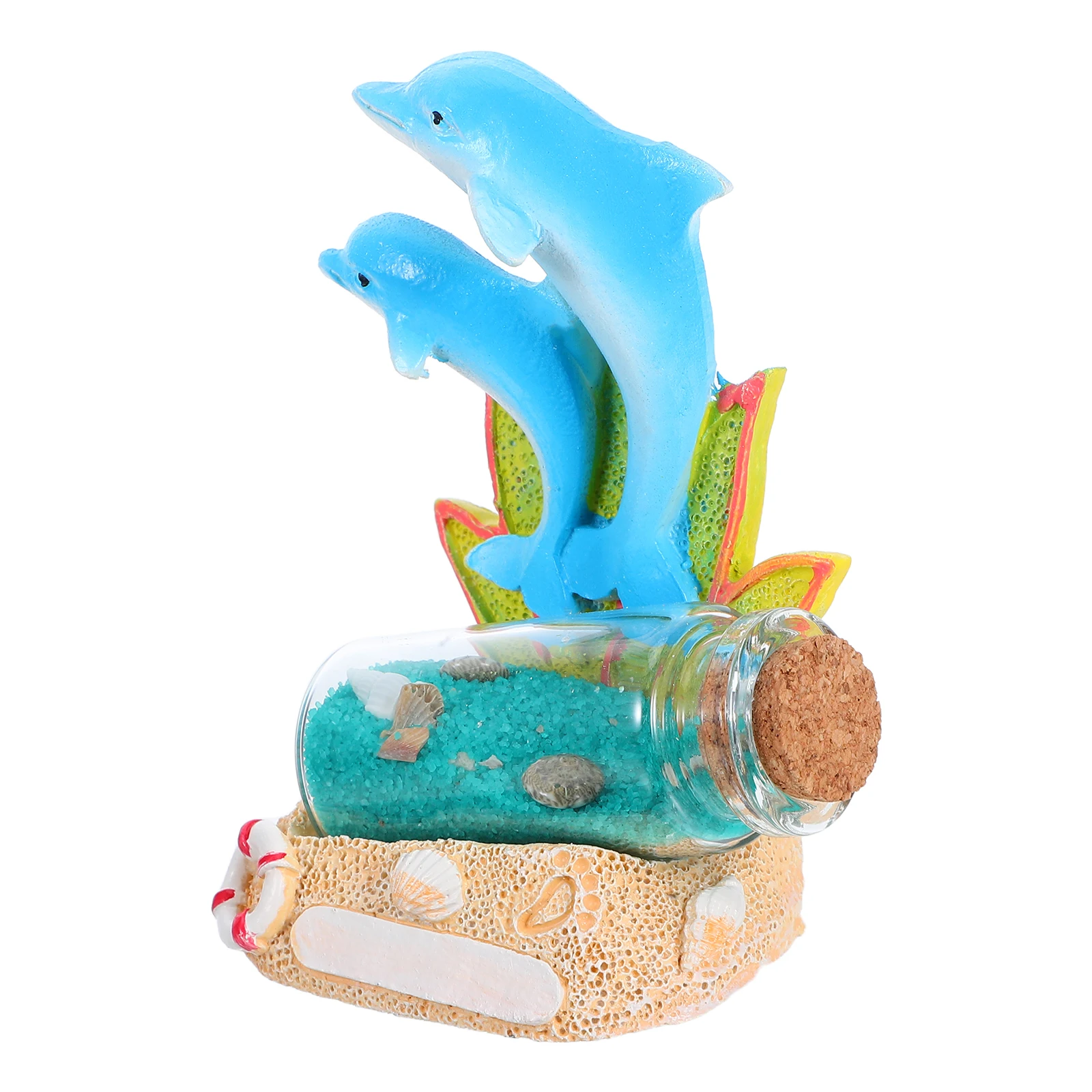 Fish Tank Decorations Marine Theme Mini Glass Jars Bottles Dolphin Sculpture and Drift Cork Tiny Vials
Fish Tank Decorations Marine Theme Mini Glass Jars Bottles Dolphin Sculpture and Drift Cork Tiny Vials