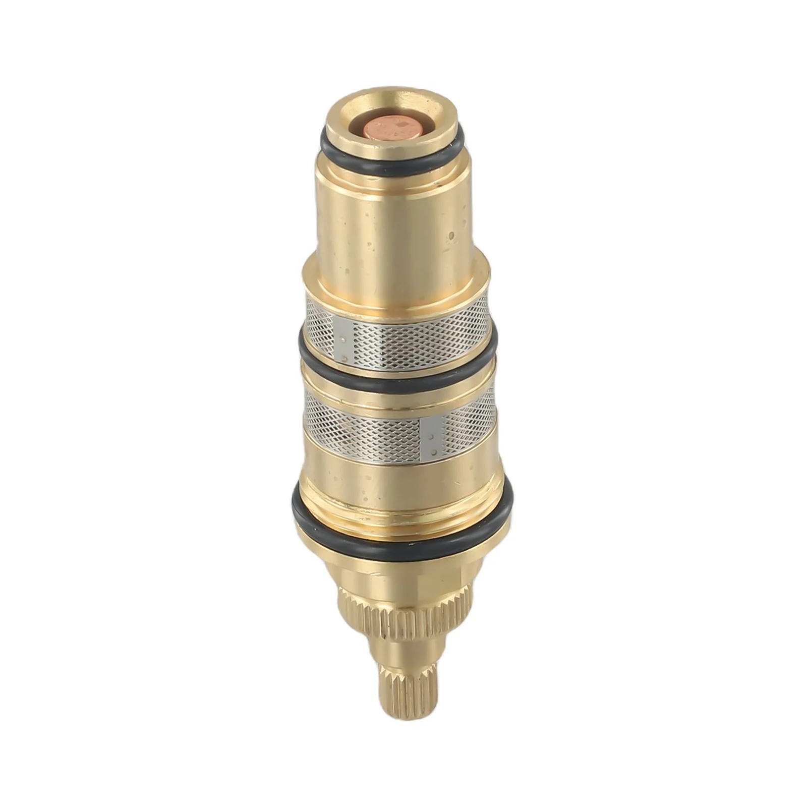 Brass Thermostatic Cartridge Compatible with Standard Shower Mixing Valves Requiring Accurate 20-50 C Temperature Regulation
Brass Thermostatic Cartridge Compatible with Standard Shower Mixing Valves Requiring Accurate 20-50 C Temperature Regulation