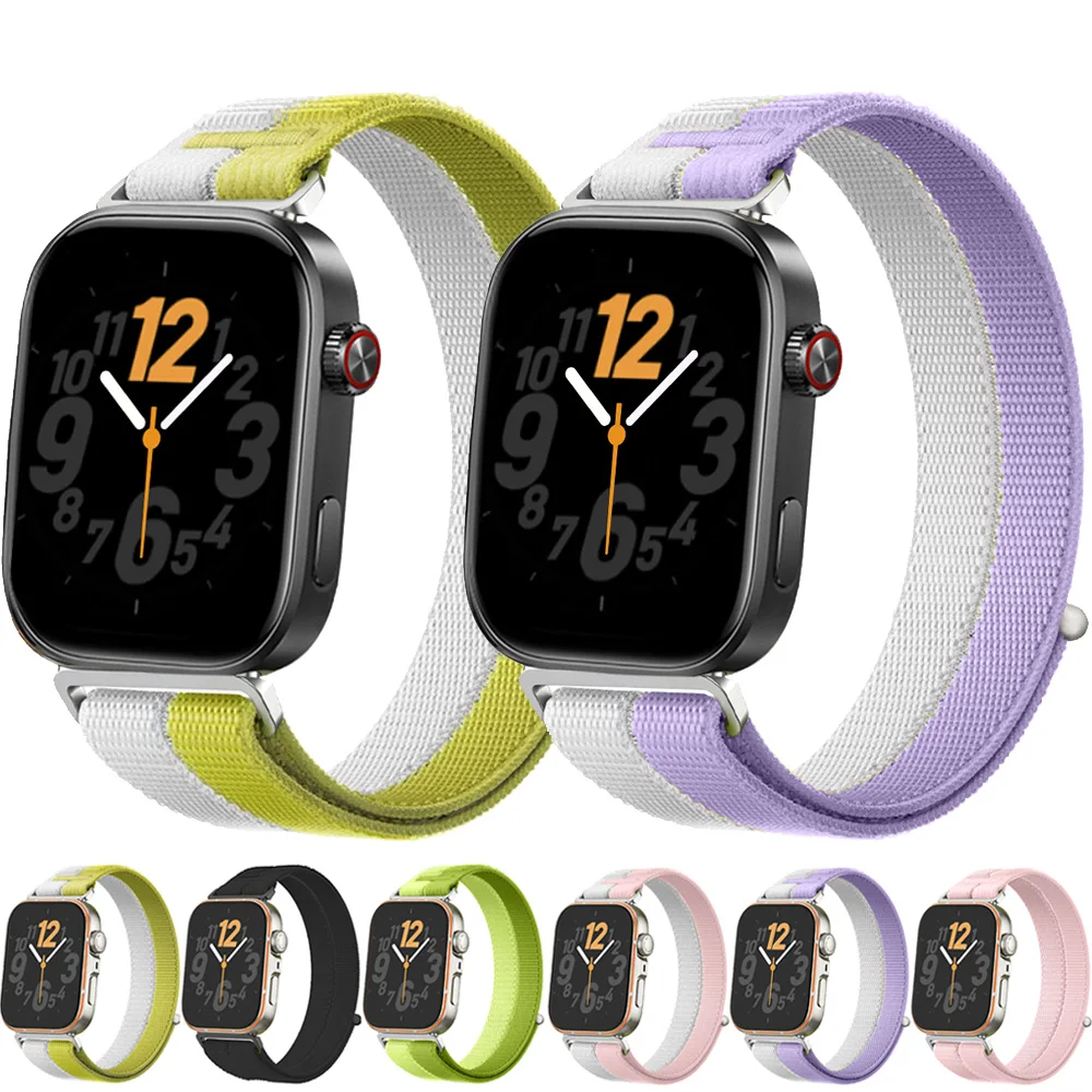 Lightweight Nylon Strap for Redmi Watch 6/5/4 Women Men Elastic Sports Braided Band for Xiaomi Band 10Pro/9Pro/8Pro Breathable
Lightweight Nylon Strap for Redmi Watch 6/5/4 Women Men Elastic Sports Braided Band for Xiaomi Band 10Pro/9Pro/8Pro Breathable