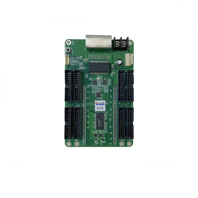 "Colorlight E320 Receiver Card: High-Performance LED Display Control, 4K Support, Networkable, Stable Industrial Design"
"Colorlight E320 Receiver Card: High-Performance LED Display Control, 4K Support, Networkable, Stable Industrial Design"