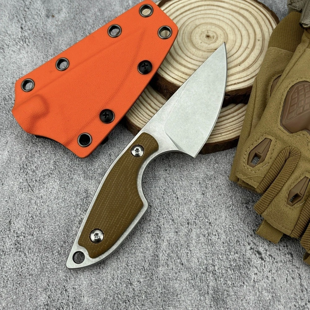 Micarta Handle Lightweight Pocket Straight Knife Multi-functional Outdoor Camping Fishing Portable Cutting Knives with K Sheath
Micarta Handle Lightweight Pocket Straight Knife Multi-functional Outdoor Camping Fishing Portable Cutting Knives with K Sheath