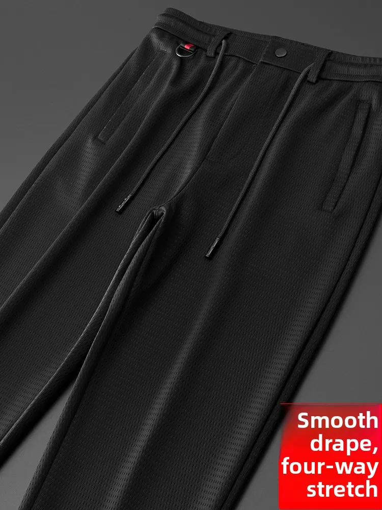 Thiened Fce Casual Pants Men's Loose Straight Leg Large Size Elastic High Waist Fitn Running Smooth Sport Pants Non-s...
Thiened Fce Casual Pants Men's Loose Straight Leg Large Size Elastic High Waist Fitn Running Smooth Sport Pants Non-s...