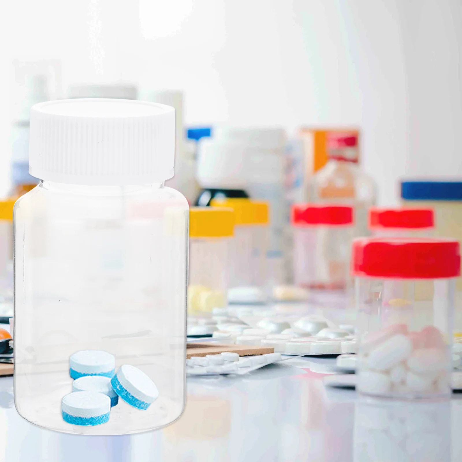 20 pcs 80Ml Plastic Pill Bottles Clear Container For Vitamins Pills Capsules Storage Waterproof Screw Lid Medicine Organizer Lab
20 pcs 80Ml Plastic Pill Bottles Clear Container For Vitamins Pills Capsules Storage Waterproof Screw Lid Medicine Organizer Lab