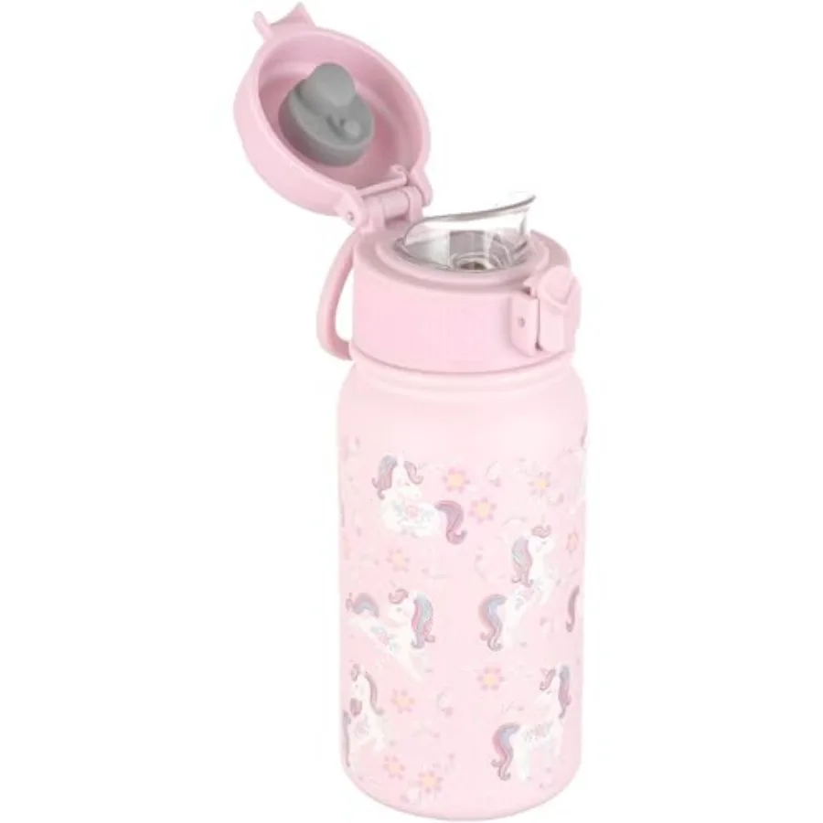 Insulated Water Bottle 12oz, Leakproof Stainless Steel Thermos, BPA Free Double Wall Vacuum Insulated Bottle for School, Travel
Insulated Water Bottle 12oz, Leakproof Stainless Steel Thermos, BPA Free Double Wall Vacuum Insulated Bottle for School, Travel