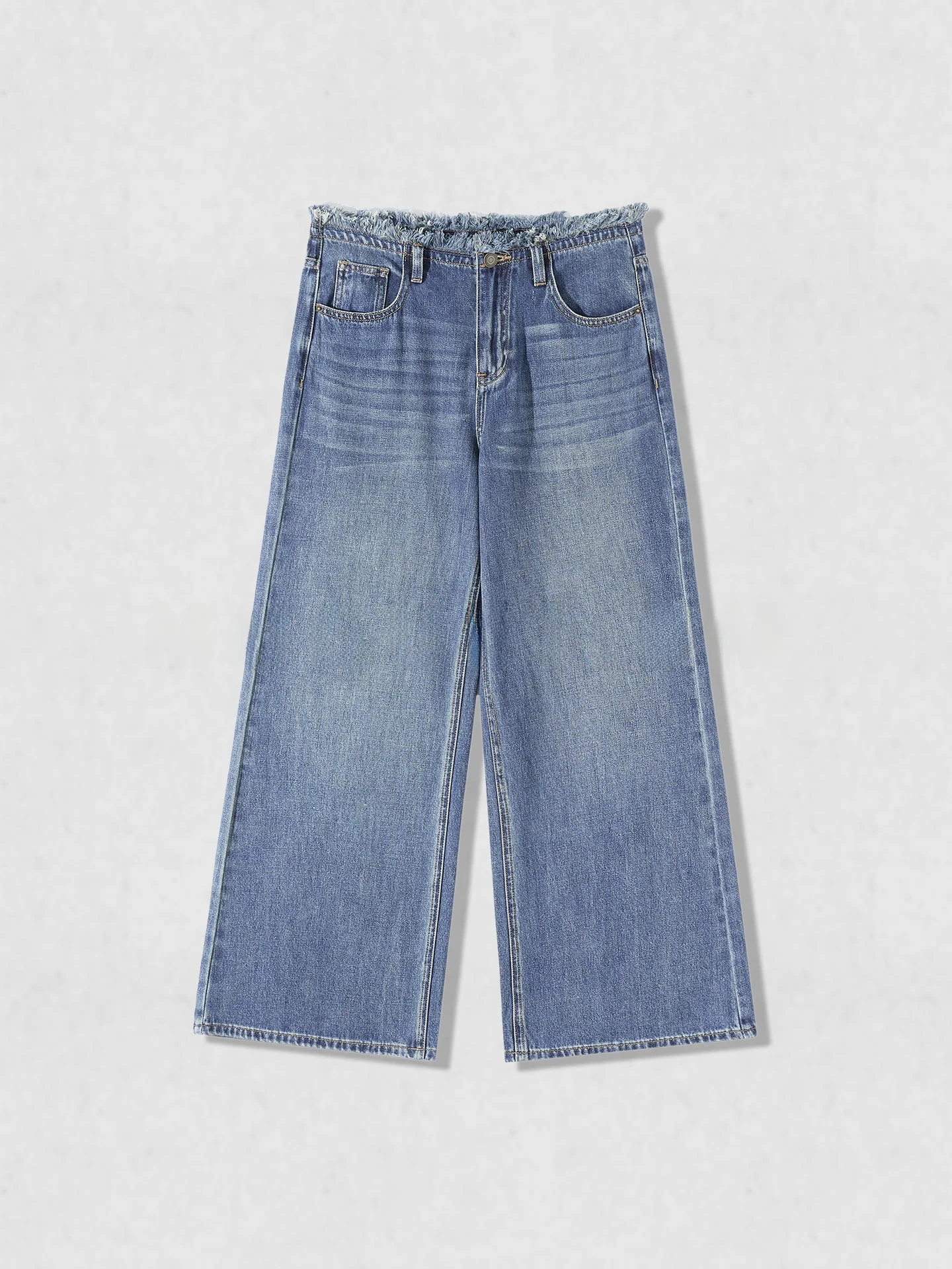 Loose Straight Leg Jeans Women's Spring Summer Long Pants Handmade Heavyweight Sand Wash High Elasticity Breathable Comfortable
Loose Straight Leg Jeans Women's Spring Summer Long Pants Handmade Heavyweight Sand Wash High Elasticity Breathable Comfortable