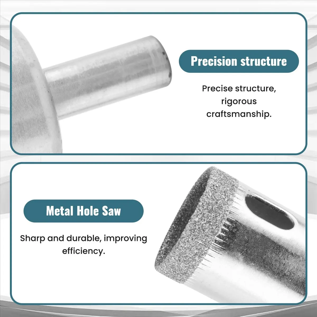 (HOPE) 25mm Glass Ceramic Tile Hole Saw Drill Bit Cutter
(HOPE) 25mm Glass Ceramic Tile Hole Saw Drill Bit Cutter