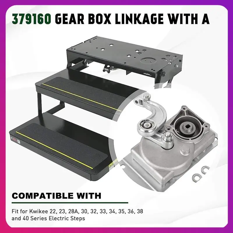 9Inch Gear Box Linkage With A Assembly For Kwikee 22 32 40 Series 379160 1101425 RV Electric Steps PRC-1011-S Accessories Parts
9Inch Gear Box Linkage With A Assembly For Kwikee 22 32 40 Series 379160 1101425 RV Electric Steps PRC-1011-S Accessories Parts