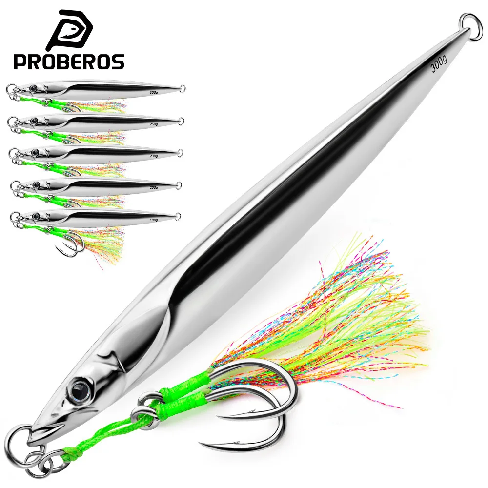 Long Cast Sea Boat Fishing Fast Jigging Lead Jig Metal Jig Double Hooks Bionic Bait for Spanish Mackerel Bass Saltwater Tackle
Long Cast Sea Boat Fishing Fast Jigging Lead Jig Metal Jig Double Hooks Bionic Bait for Spanish Mackerel Bass Saltwater Tackle