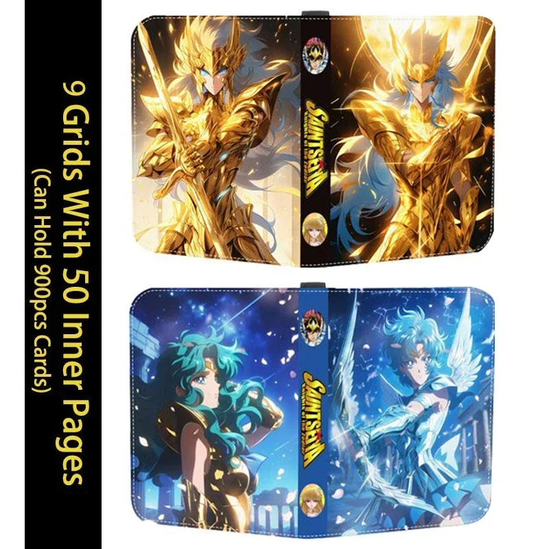 900pcs Saint Seiya Card Binder Book Folder Anime Trading Game Cards Storage Case Holder PU Zipper Cards Collection Album
900pcs Saint Seiya Card Binder Book Folder Anime Trading Game Cards Storage Case Holder PU Zipper Cards Collection Album
