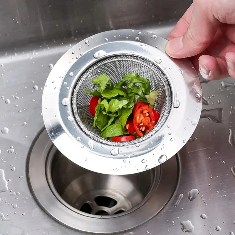 Stainless Steel Kitchen Sink Mesh Strainer Bathroom Floor Drain Hair Waste Filter Washbasin Shower Sink Anti Block
Stainless Steel Kitchen Sink Mesh Strainer Bathroom Floor Drain Hair Waste Filter Washbasin Shower Sink Anti Block