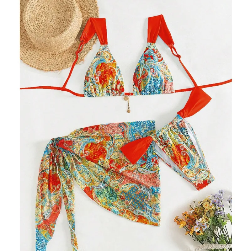 2026 Sexy 3Pcs Bikinis Set Female Swimsuit Women Three-Piece Swimwear Beach Swim Wear Bathing Suits Brazilian Bikini Pool Bather
2026 Sexy 3Pcs Bikinis Set Female Swimsuit Women Three-Piece Swimwear Beach Swim Wear Bathing Suits Brazilian Bikini Pool Bather