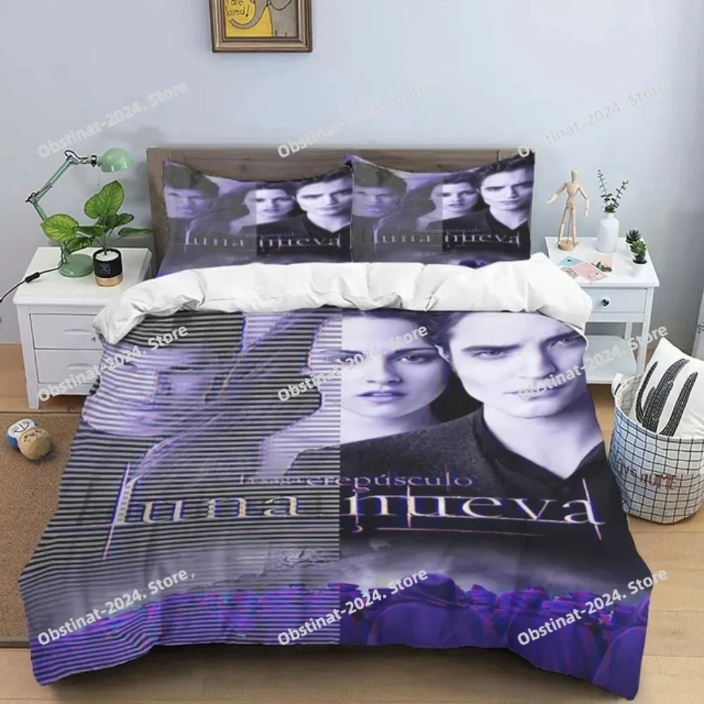 New Movie Twilight Bedding Set Love Duvet Cover Pillowcase Film Single Full Queen King Size Soft Bed Set Linen for Women Teens
New Movie Twilight Bedding Set Love Duvet Cover Pillowcase Film Single Full Queen King Size Soft Bed Set Linen for Women Teens