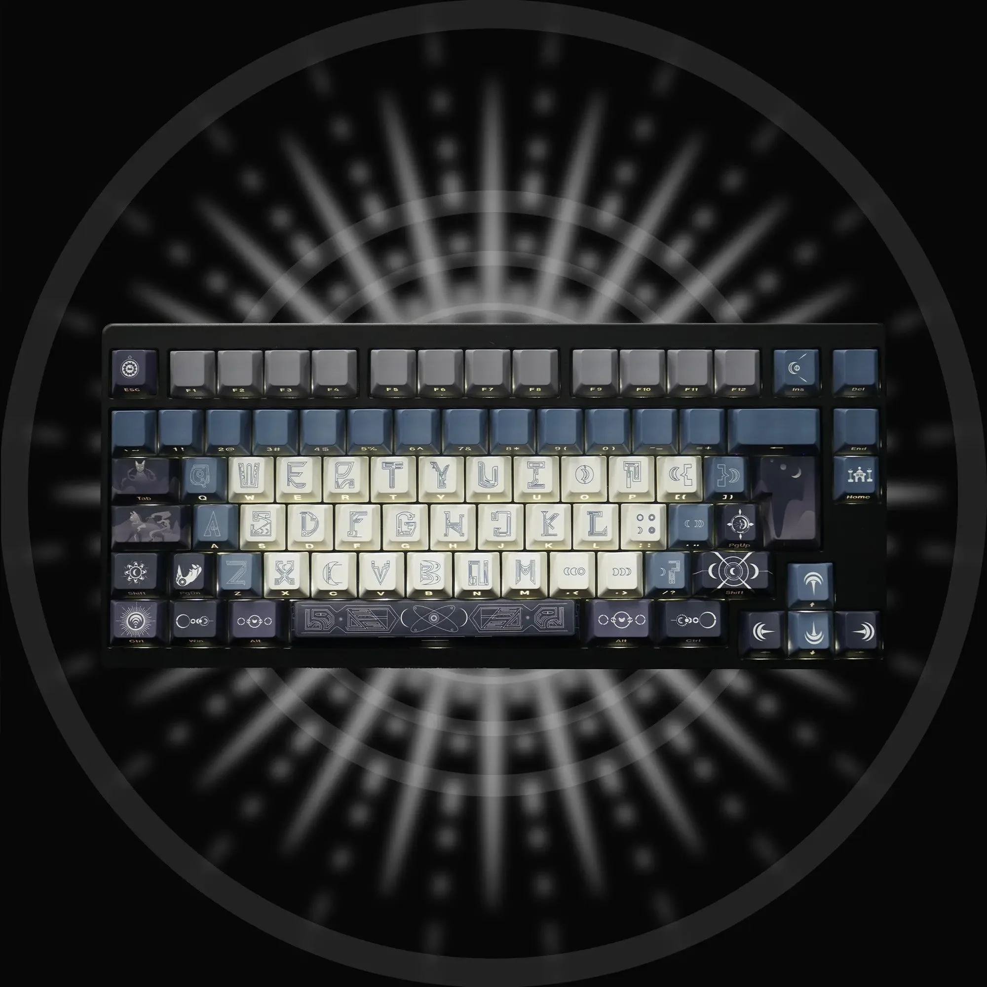 Original side engraving, large font keycaps, a full set, suitable for mechanical keyboards, original
Original side engraving, large font keycaps, a full set, suitable for mechanical keyboards, original