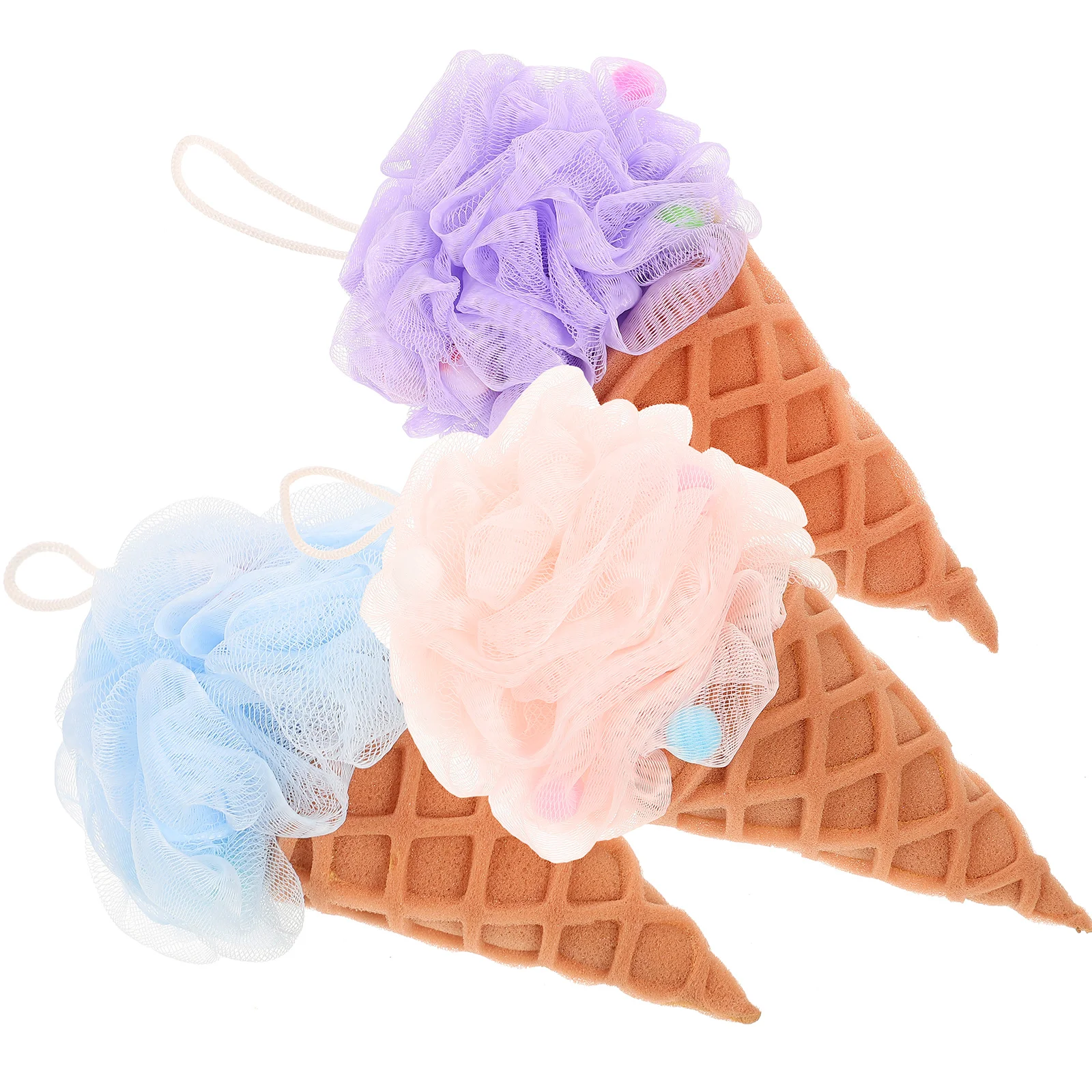 3 Pcs Bath Ball Sponges Rinse Squeegees Shower Gel Men's Body Wash Scrubber Ice Cream
3 Pcs Bath Ball Sponges Rinse Squeegees Shower Gel Men's Body Wash Scrubber Ice Cream