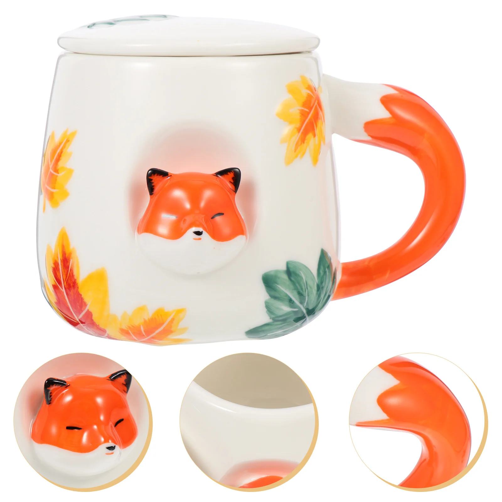 1Set Cartoon Coffee Mug Ceramic Milk Cup Thickened Handle Round Mouth Practical Drinking Cup for Holiday Home Use 
1Set Cartoon Coffee Mug Ceramic Milk Cup Thickened Handle Round Mouth Practical Drinking Cup for Holiday Home Use