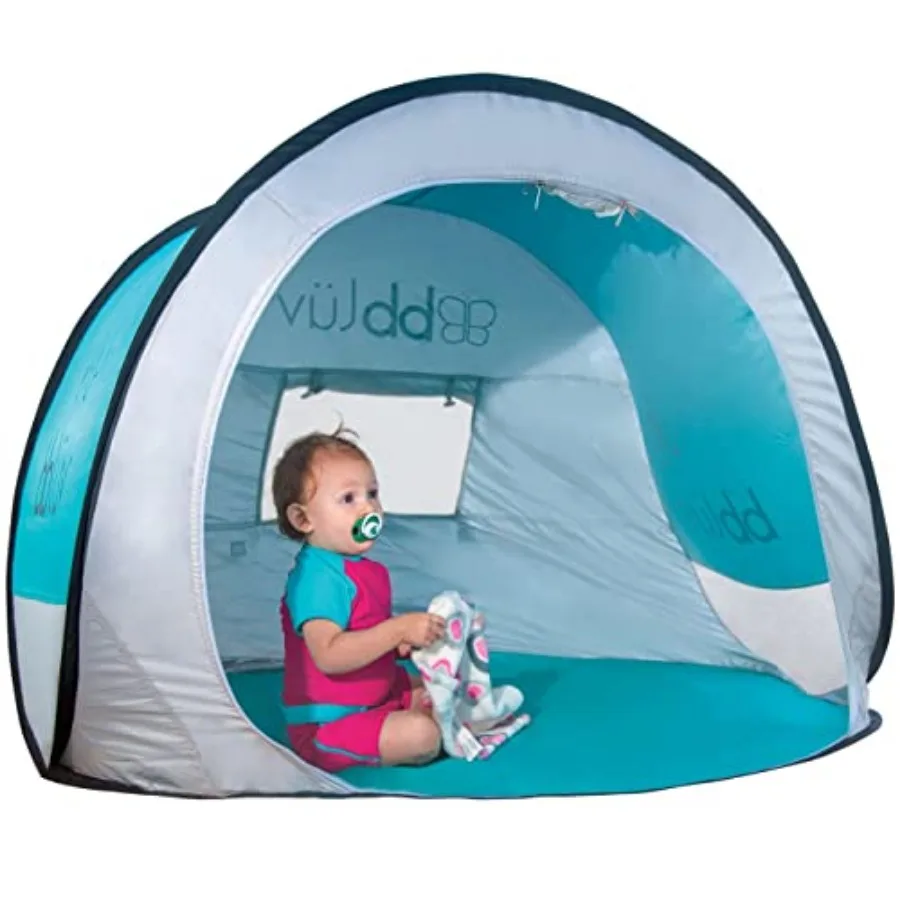 Sunkitö - Pop up Baby Play Tent and Canopy Sun Shelter with Spf 50 + Mosquito Net Perfect for Infants at the Beach, Park, Camping
Sunkitö - Pop up Baby Play Tent and Canopy Sun Shelter with Spf 50 + Mosquito Net Perfect for Infants at the Beach, Park, Camping