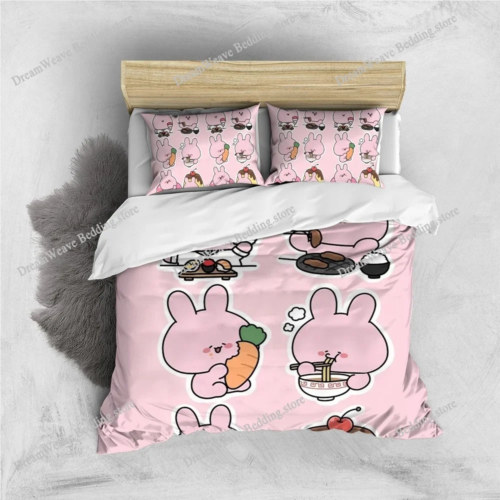 Cute Cartoon A-Asamimichan Duvet Cover Set Home Style Bedding Soft Laundry Cotton Bed Student Dormitory Gift
Cute Cartoon A-Asamimichan Duvet Cover Set Home Style Bedding Soft Laundry Cotton Bed Student Dormitory Gift