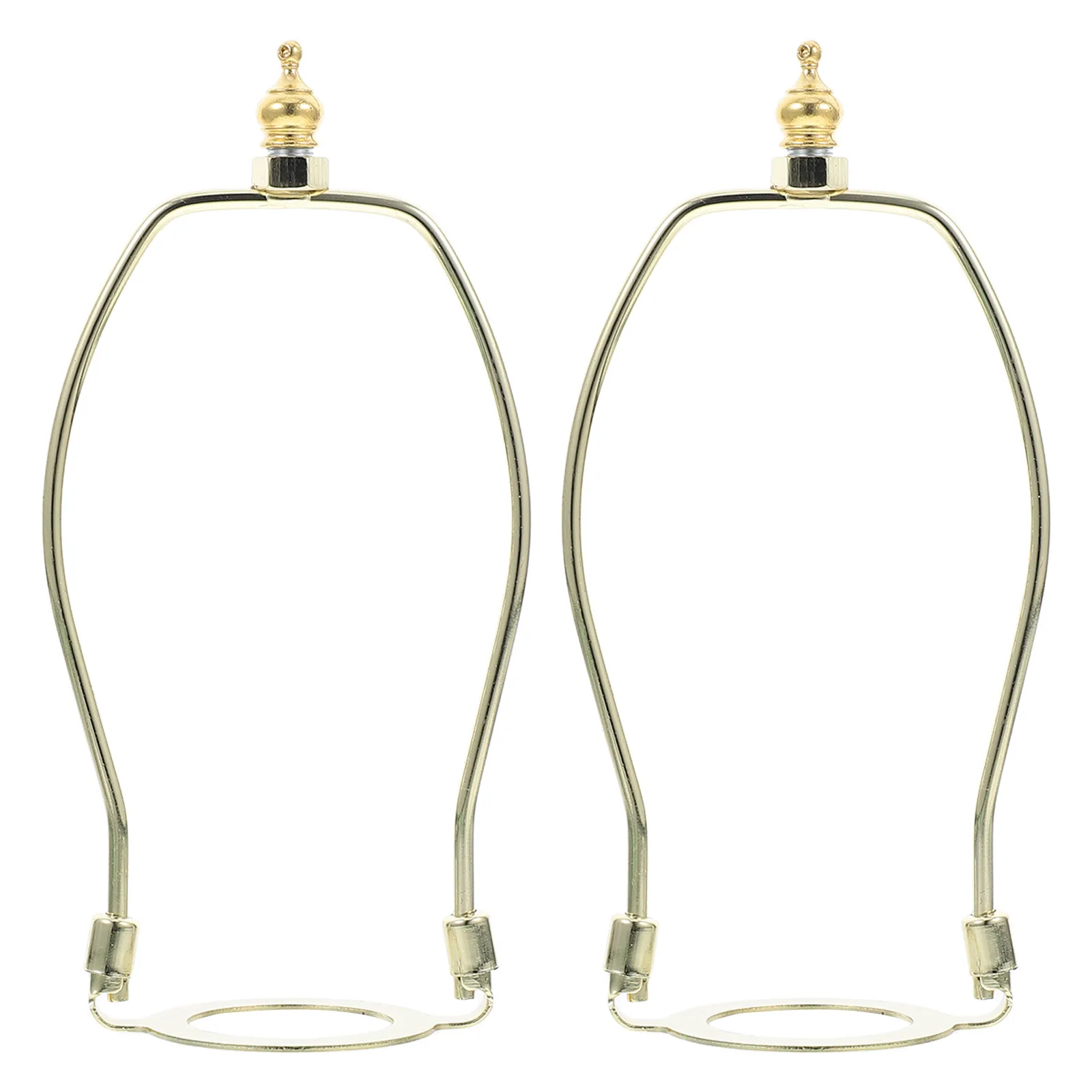 2pcs Lamp Shade Holder Kit Cylindrical Harp Bracket Finial For Floor Table Lamp Repair Replacement Hardware Support Accessory
2pcs Lamp Shade Holder Kit Cylindrical Harp Bracket Finial For Floor Table Lamp Repair Replacement Hardware Support Accessory