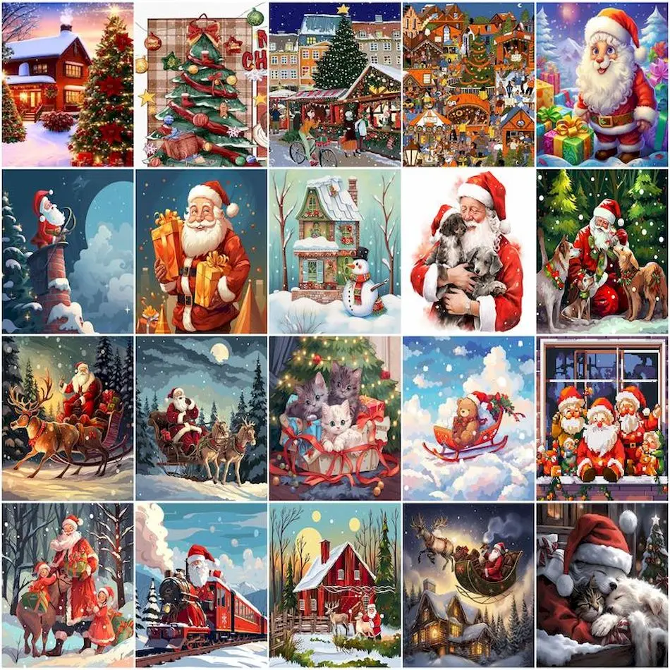 GATYZTORY Paint By Number Adult Kit Christmas gift Color Markers Art Supplies Artwork Diy Set Crafts Handwork Adult Coloring Kit
GATYZTORY Paint By Number Adult Kit Christmas gift Color Markers Art Supplies Artwork Diy Set Crafts Handwork Adult Coloring Kit