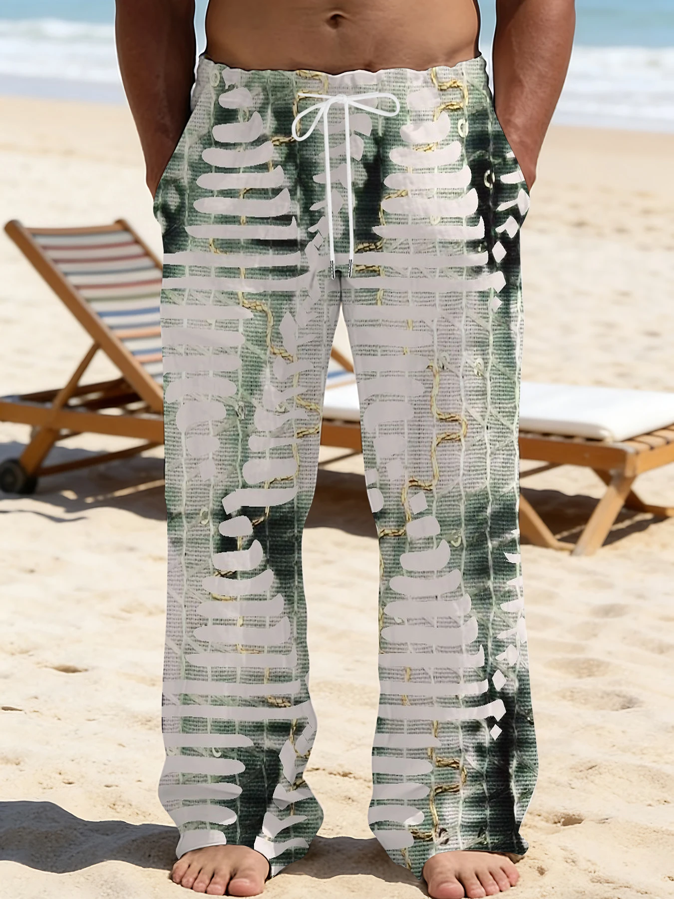 2026 Men's Printed Straight Leg Pants Vibrant Abstract Pattern Drawstring Waist Loose Fit Summer Beach Casual Swim Shorts
2026 Men's Printed Straight Leg Pants Vibrant Abstract Pattern Drawstring Waist Loose Fit Summer Beach Casual Swim Shorts