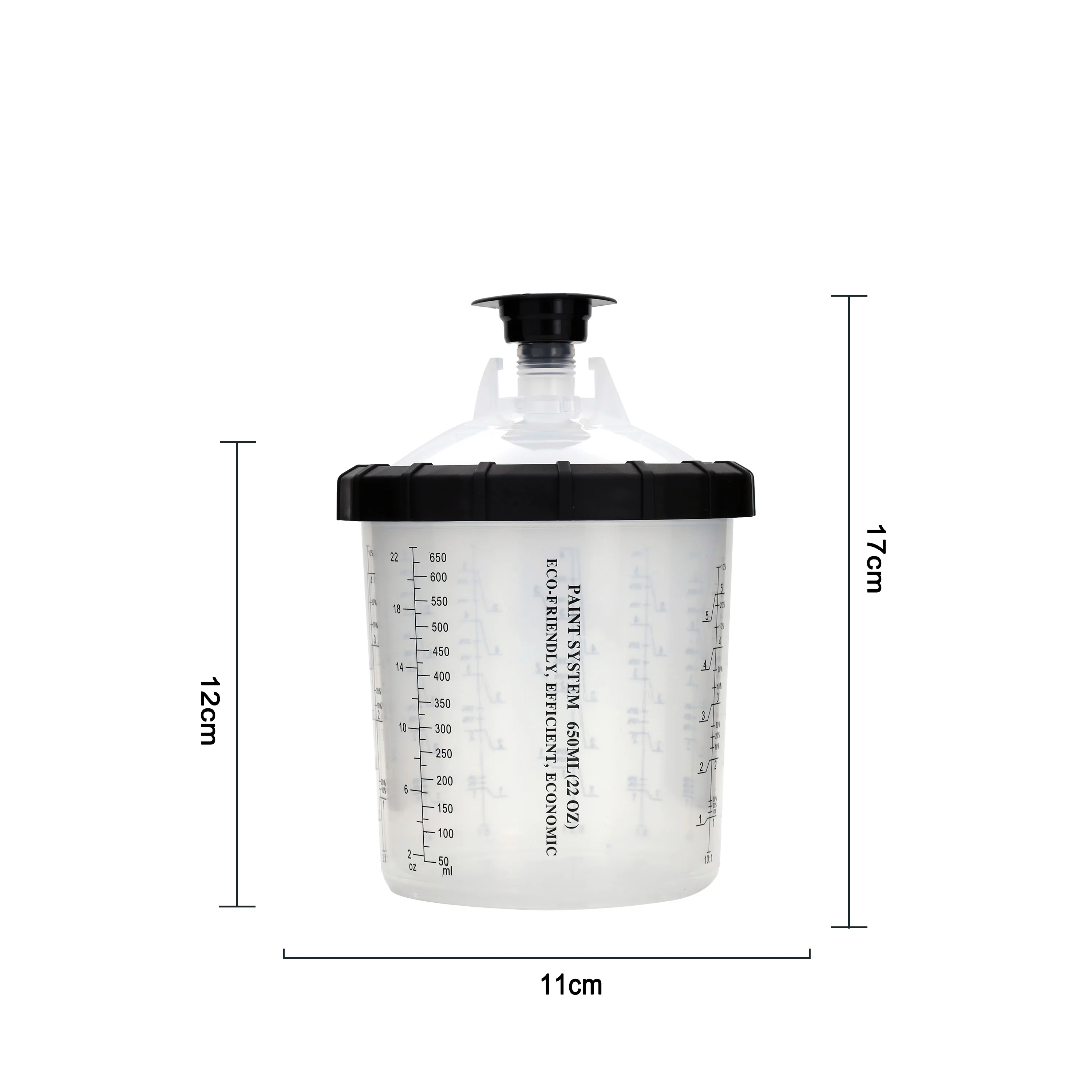 10 PCS 600ml Disposable Paint Gun Cup with Liners and Lid System Paint Sprayer Mixing Cup for Auto Painting
10 PCS 600ml Disposable Paint Gun Cup with Liners and Lid System Paint Sprayer Mixing Cup for Auto Painting