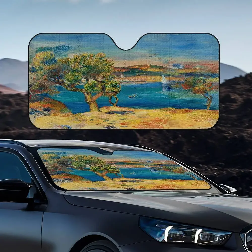 Renoir Sun Visor Foldable Universal Car Windshield Sun Shade UVProtection Heat Insulation Foldable Cover
Renoir Sun Visor Foldable Universal Car Windshield Sun Shade UVProtection Heat Insulation Foldable Cover