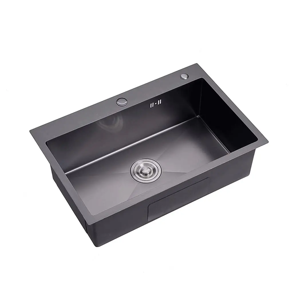Modern Design Handmade Basin Factory Wholesale Single Bowl 304 Stainless Steel Kitchen Sink Thickening Rectangular Sink Hotel
Modern Design Handmade Basin Factory Wholesale Single Bowl 304 Stainless Steel Kitchen Sink Thickening Rectangular Sink Hotel