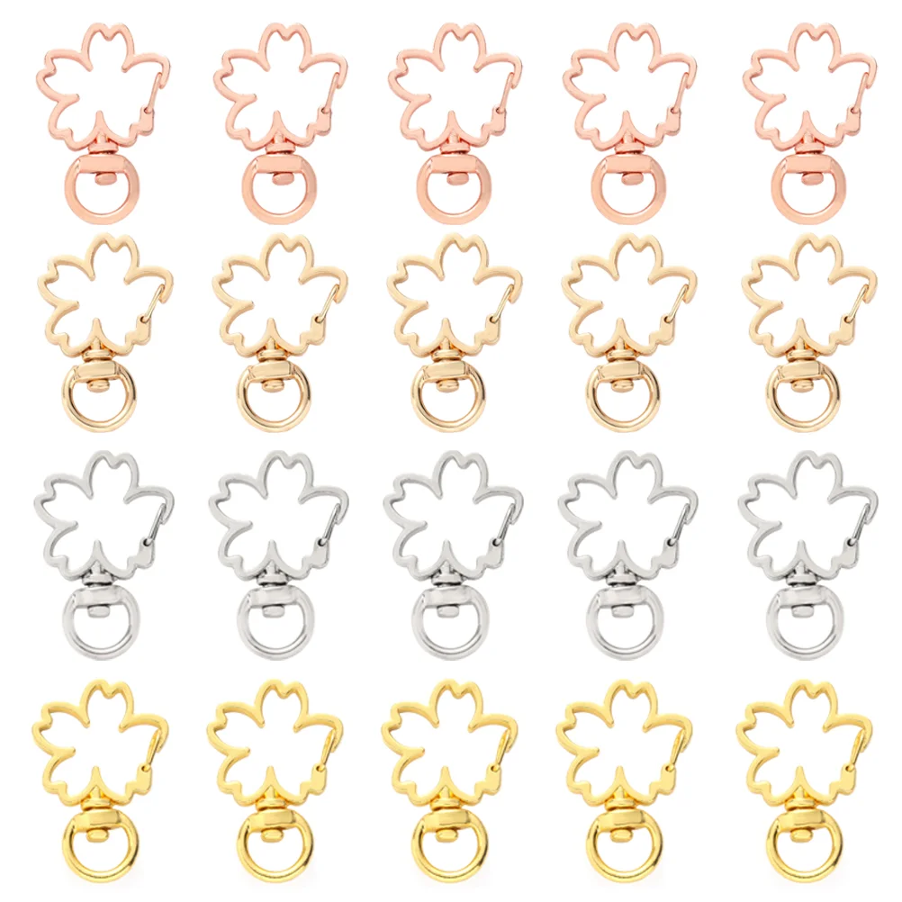 20 Pcs Keychains Alloy Cherry Blossom Creative Design Compact Pendants Key Decor Accessories Jewelry Craft
20 Pcs Keychains Alloy Cherry Blossom Creative Design Compact Pendants Key Decor Accessories Jewelry Craft