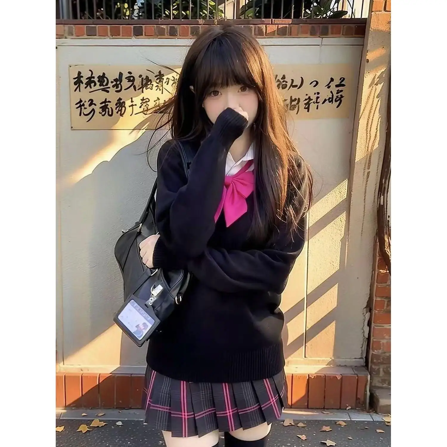 plus Size College Style Plaid Skirt Student A-Line Midi Skirt Women's Autumn Winter Fashion Set Casual Long Sleeve Collar
plus Size College Style Plaid Skirt Student A-Line Midi Skirt Women's Autumn Winter Fashion Set Casual Long Sleeve Collar
